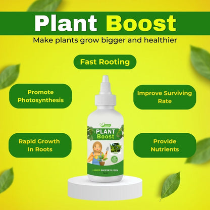 Organic Plant Boost - Faster Growth & Stronger Roots (Pack of 3)